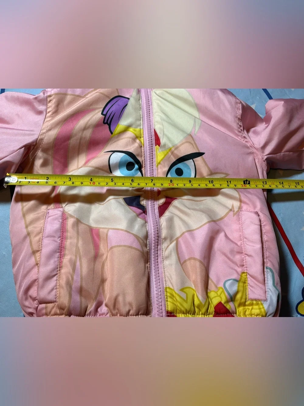 Members only space jam looney tunes child jacket size 4
